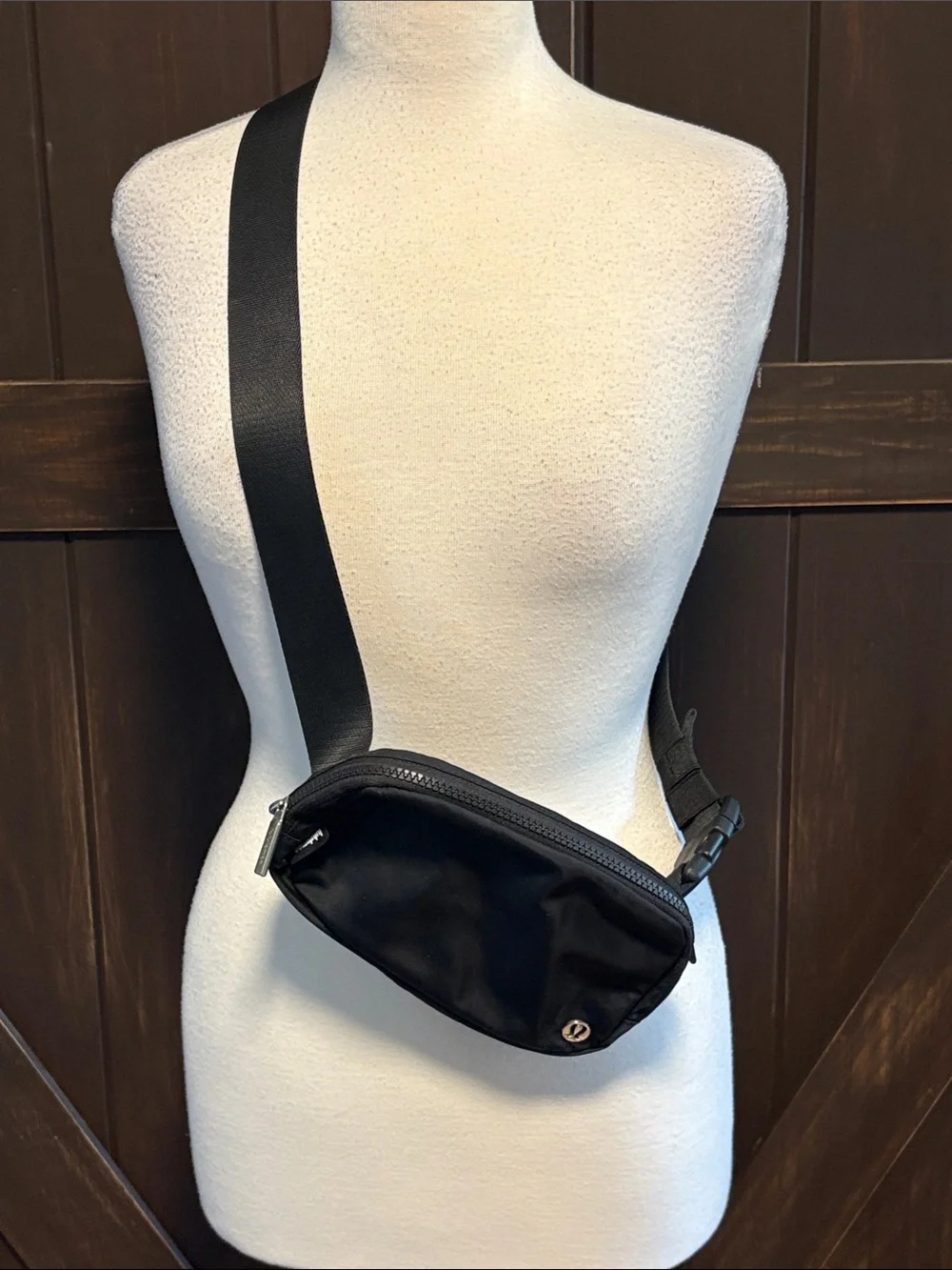 lululemon athletica Black Crossbody/Fanny Pack